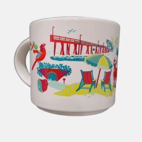 Starbucks Discovery Series Virginia 14 ounce White Mug with State Graphics - Picture 2 of 11